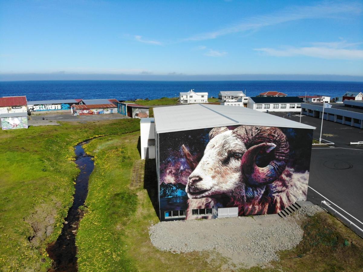 Kleifar: Ocean View Apartment Hellissandur Exterior photo